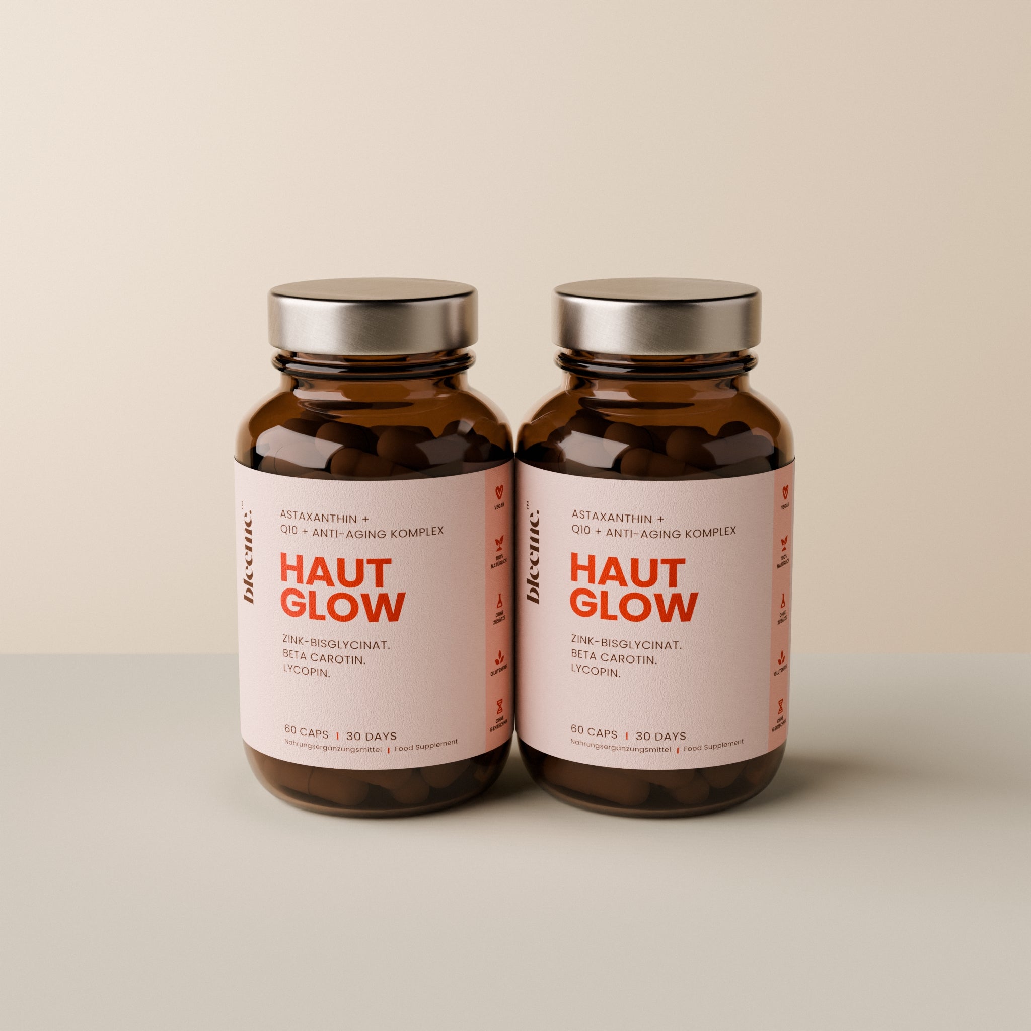 HAUT GLOW ● Astaxanthin + Q10 + Anti-Aging Komplex