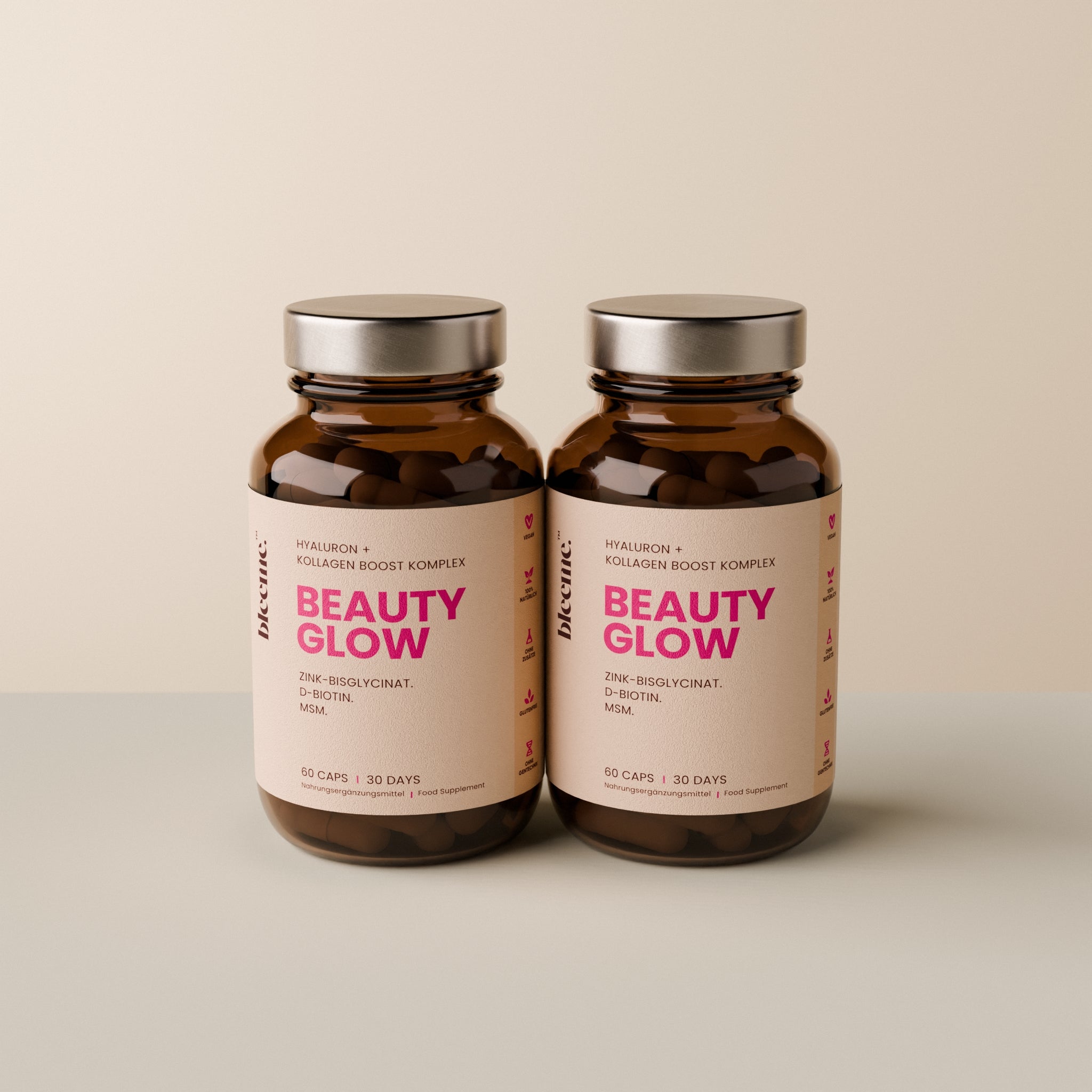 BEAUTY GLOW ● Hyaluron + Kollagen Boost Komplex