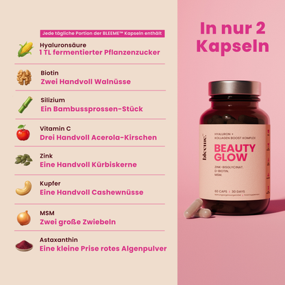 BEAUTY GLOW ● Hyaluron + Kollagen Boost Komplex