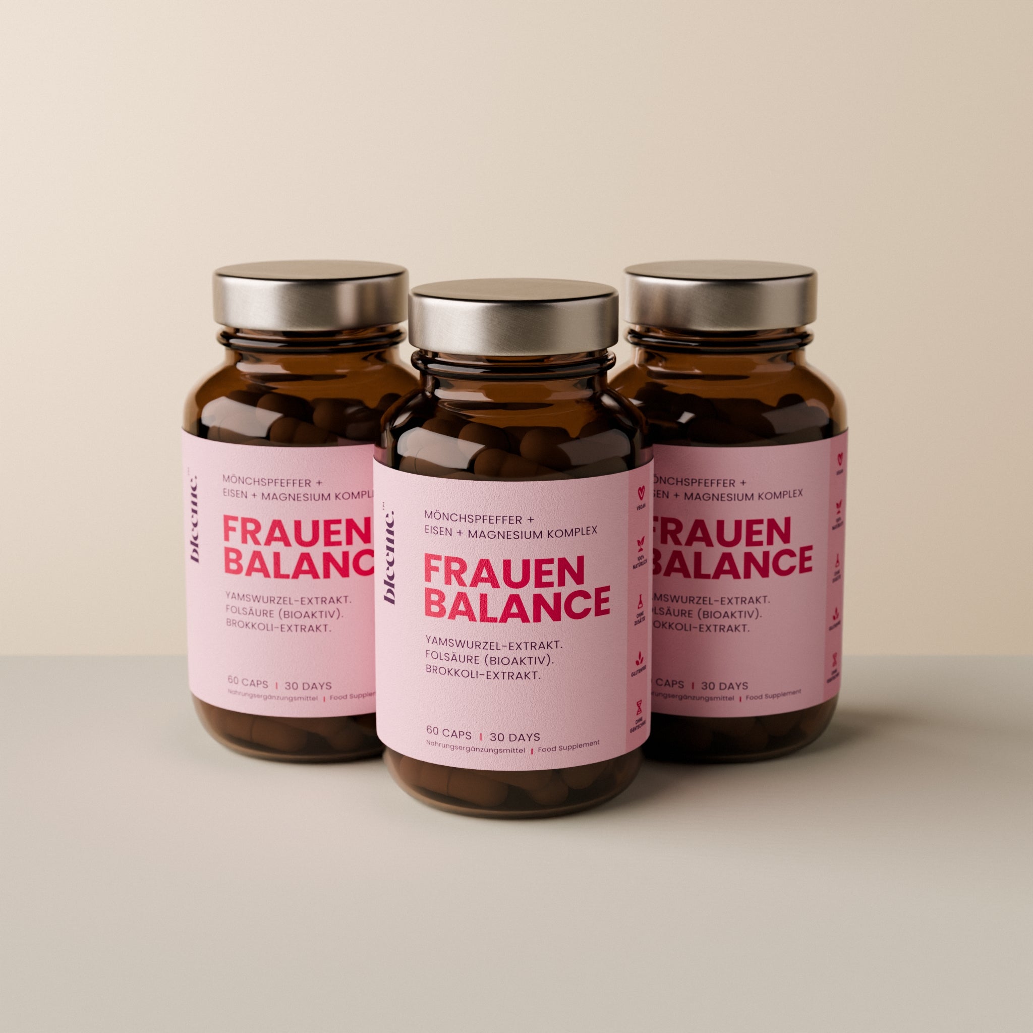 FRAUEN BALANCE ● Mönchspfeffer + Eisen + Magnesium Komplex