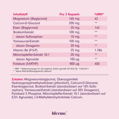 FRAUEN BALANCE ● Mönchspfeffer + Eisen + Magnesium Komplex
