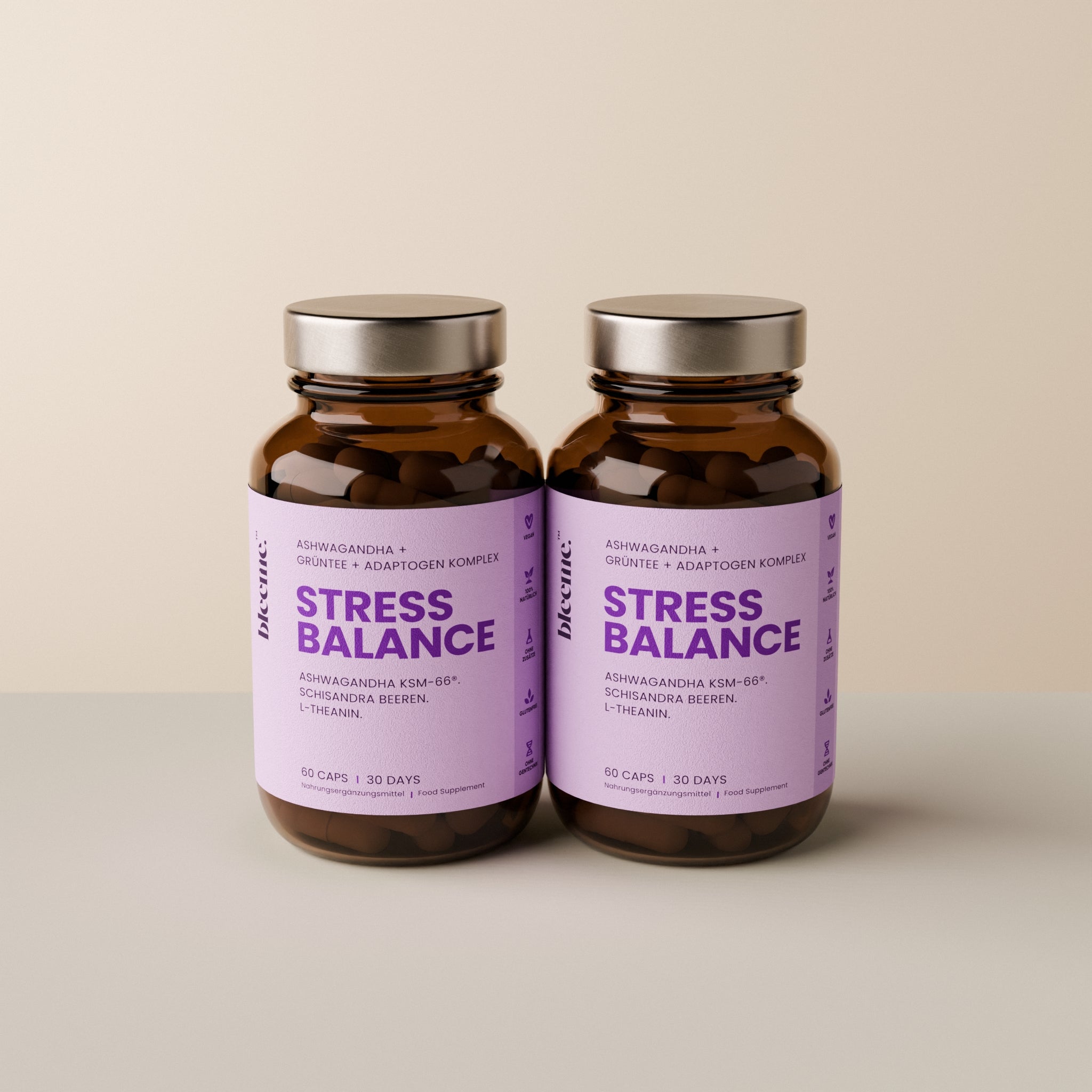 STRESS BALANCE ● Ashwagandha KSM-66® Adaptogen Komplex